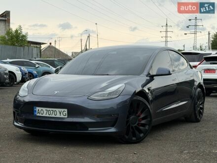 Сірий Тесла Модель 3, об'ємом двигуна 0 л та пробігом 29 тис. км за 22900 $, фото 1 на Automoto.ua