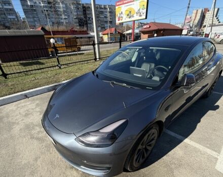 Серый Тесла Модель 3, объемом двигателя 0 л и пробегом 67 тыс. км за 18000 $, фото 1 на Automoto.ua
