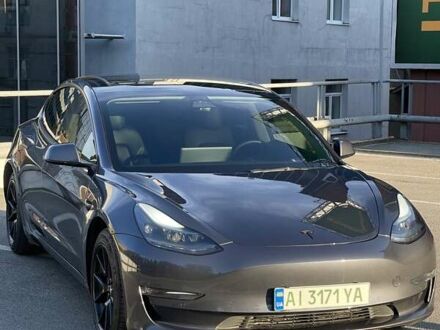 Тесла Модель 3 2022 у Києві на Automoto.ua Сірий Тесла Модель 3, об'ємом двигуна 0 л та пробігом 49 тис. км за 24300 $, фото 1 на Automoto.ua