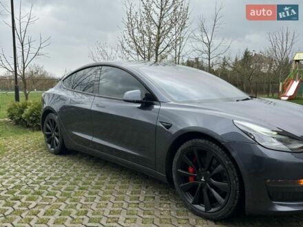Сірий Тесла Модель 3, об'ємом двигуна 0 л та пробігом 57 тис. км за 25000 $, фото 1 на Automoto.ua