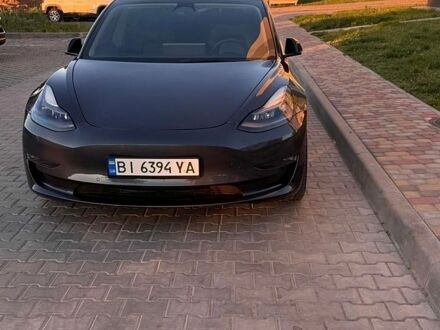Серый Тесла Модель 3, объемом двигателя 0 л и пробегом 150 тыс. км за 17500 $, фото 1 на Automoto.ua