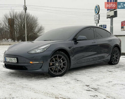Серый Тесла Модель 3, объемом двигателя 0 л и пробегом 118 тыс. км за 20500 $, фото 1 на Automoto.ua