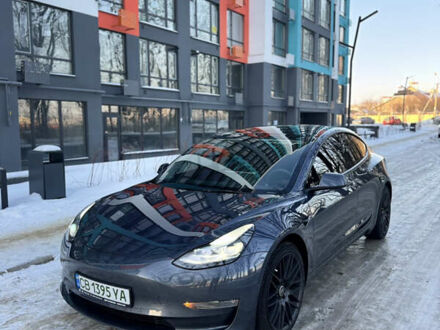 Сірий Тесла Модель 3, об'ємом двигуна 0 л та пробігом 77 тис. км за 22500 $, фото 1 на Automoto.ua