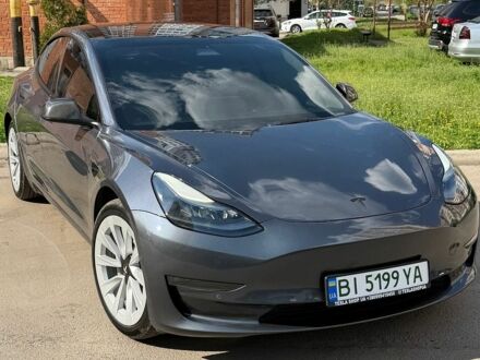 Серый Тесла Модель 3, объемом двигателя 0 л и пробегом 67 тыс. км за 21000 $, фото 1 на Automoto.ua