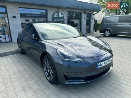 Серый Тесла Модель 3, объемом двигателя 0 л и пробегом 89 тыс. км за 21700 $, фото 1 на Automoto.ua