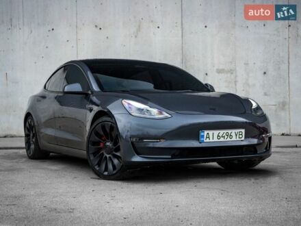 Серый Тесла Модель 3, объемом двигателя 0 л и пробегом 29 тыс. км за 21600 $, фото 1 на Automoto.ua