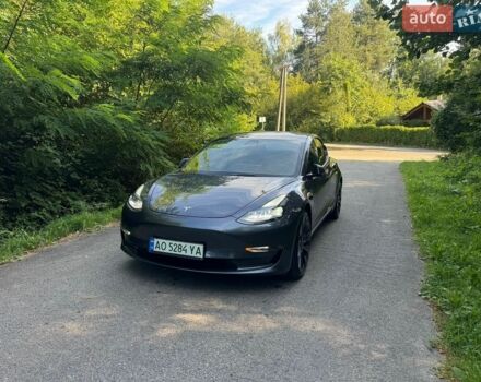 Сірий Тесла Модель 3, об'ємом двигуна 0 л та пробігом 59 тис. км за 20900 $, фото 1 на Automoto.ua