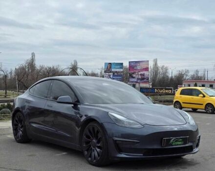 Серый Тесла Модель 3, объемом двигателя 0 л и пробегом 94 тыс. км за 20500 $, фото 1 на Automoto.ua