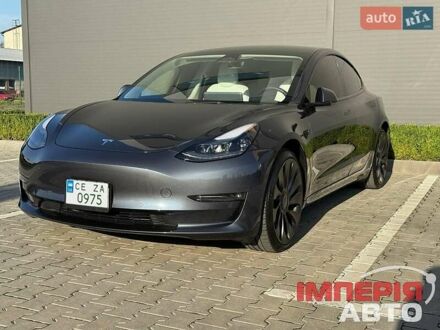 Тесла Модель 3 2022 у Чернівцях на Automoto.ua Сірий Тесла Модель 3, об'ємом двигуна 0 л та пробігом 69 тис. км за 26900 $, фото 1 на Automoto.ua