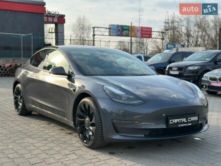 Сірий Тесла Модель 3, об'ємом двигуна 0 л та пробігом 82 тис. км за 24500 $, фото 1 на Automoto.ua