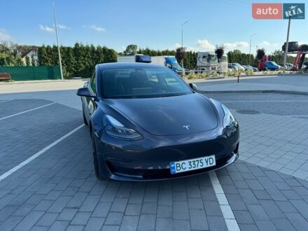 Серый Тесла Модель 3, объемом двигателя 0 л и пробегом 77 тыс. км за 17999 $, фото 1 на Automoto.ua