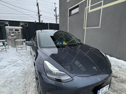 Серый Тесла Модель 3, объемом двигателя 0 л и пробегом 75 тыс. км за 19500 $, фото 1 на Automoto.ua