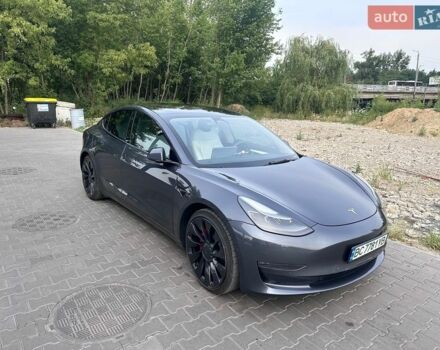 Сірий Тесла Модель 3, об'ємом двигуна 0 л та пробігом 27 тис. км за 22800 $, фото 1 на Automoto.ua