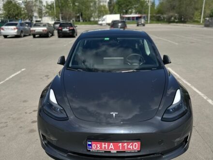 Тесла Модель 3 2022 у Запоріжжя на Automoto.ua Сірий Тесла Модель 3, об'ємом двигуна 0.82 л та пробігом 36 тис. км за 23000 $, фото 1 на Automoto.ua