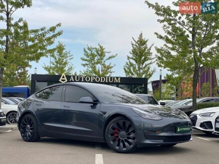 Сірий Тесла Модель 3, об'ємом двигуна 0 л та пробігом 68 тис. км за 23490 $, фото 1 на Automoto.ua