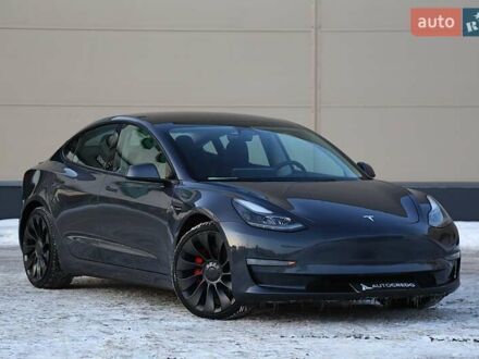 Сірий Тесла Модель 3, об'ємом двигуна 0 л та пробігом 43 тис. км за 24000 $, фото 1 на Automoto.ua