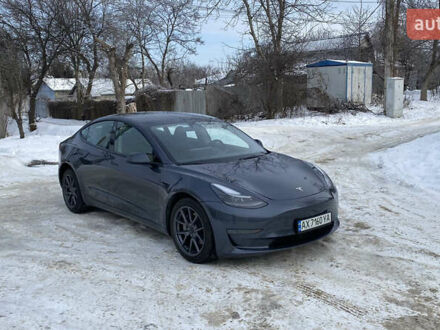 Серый Тесла Модель 3, объемом двигателя 0 л и пробегом 46 тыс. км за 18500 $, фото 1 на Automoto.ua