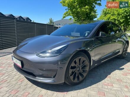 Сірий Тесла Модель 3, об'ємом двигуна 0 л та пробігом 55 тис. км за 21900 $, фото 1 на Automoto.ua