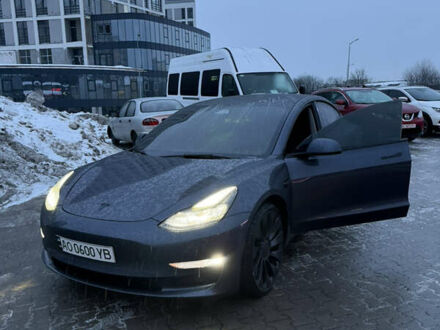 Сірий Тесла Модель 3, об'ємом двигуна 0 л та пробігом 49 тис. км за 22500 $, фото 1 на Automoto.ua