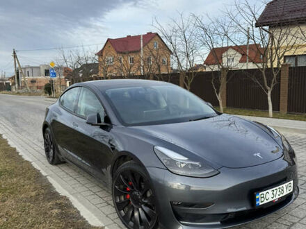 Тесла Модель 3 2023 у Львові на Automoto.ua Сірий Тесла Модель 3, об'ємом двигуна 0 л та пробігом 22 тис. км за 28499 $, фото 1 на Automoto.ua