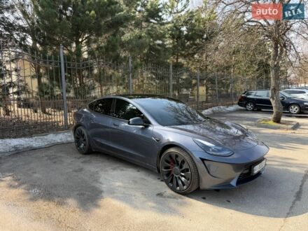 Сірий Тесла Модель 3, об'ємом двигуна 0 л та пробігом 61 тис. км за 20999 $, фото 1 на Automoto.ua