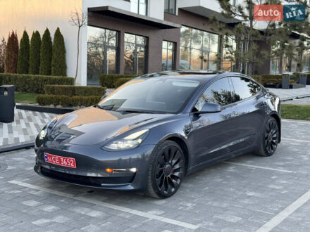Тесла Модель 3 2023 у Ужгороді на Automoto.ua Сірий Тесла Модель 3, об'ємом двигуна 0 л та пробігом 28 тис. км за 26900 $, фото 1 на Automoto.ua