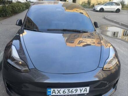 Серый Тесла Модель 3, объемом двигателя 0 л и пробегом 47 тыс. км за 21500 $, фото 1 на Automoto.ua