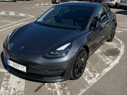 Сірий Тесла Модель 3, об'ємом двигуна 0 л та пробігом 32 тис. км за 28000 $, фото 1 на Automoto.ua