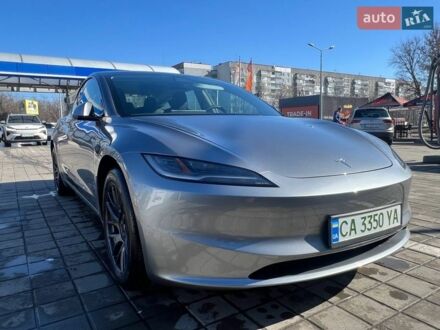 Серый Тесла Модель 3, объемом двигателя 0 л и пробегом 14 тыс. км за 29500 $, фото 1 на Automoto.ua