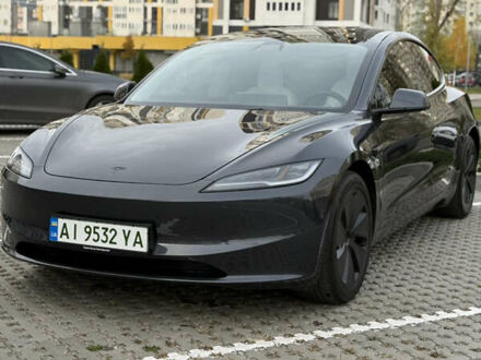 Серый Тесла Модель 3, объемом двигателя 0 л и пробегом 34 тыс. км за 33000 $, фото 1 на Automoto.ua