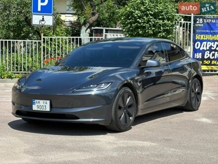 Сірий Тесла Модель 3, об'ємом двигуна 0 л та пробігом 26 тис. км за 23800 $, фото 1 на Automoto.ua