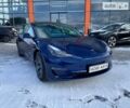 Синий Тесла Модель 3, объемом двигателя 0 л и пробегом 41 тыс. км за 26900 $, фото 1 на Automoto.ua