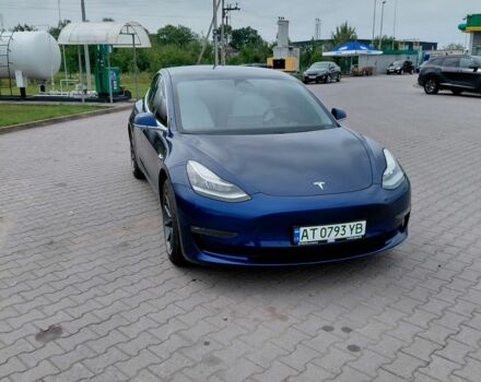 Синий Тесла Модель 3, объемом двигателя 0 л и пробегом 227 тыс. км за 14700 $, фото 1 на Automoto.ua