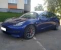 Синий Тесла Модель 3, объемом двигателя 0 л и пробегом 49 тыс. км за 14000 $, фото 1 на Automoto.ua