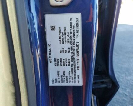 Синий Тесла Модель 3, объемом двигателя 0 л и пробегом 141 тыс. км за 12200 $, фото 9 на Automoto.ua