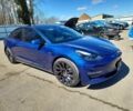 Синій Тесла Модель 3, об'ємом двигуна 0 л та пробігом 46 тис. км за 4800 $, фото 1 на Automoto.ua