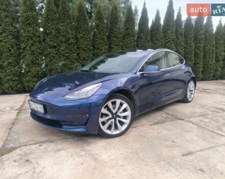 Синій Тесла Модель 3, об'ємом двигуна 0 л та пробігом 155 тис. км за 18500 $, фото 1 на Automoto.ua