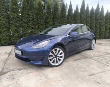 Синій Тесла Модель 3, об'ємом двигуна 0 л та пробігом 155 тис. км за 18500 $, фото 1 на Automoto.ua