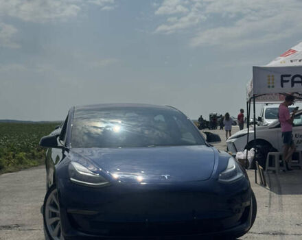 Синий Тесла Модель 3, объемом двигателя 0 л и пробегом 125 тыс. км за 16500 $, фото 2 на Automoto.ua