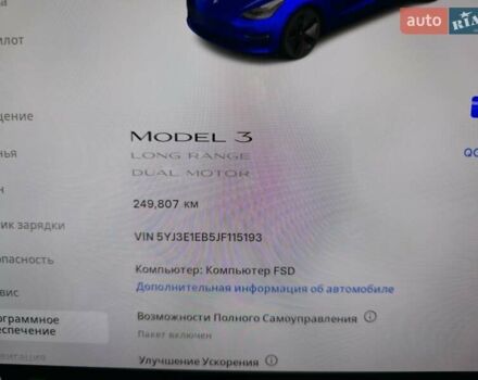 Синій Тесла Модель 3, об'ємом двигуна 0 л та пробігом 248 тис. км за 15900 $, фото 28 на Automoto.ua