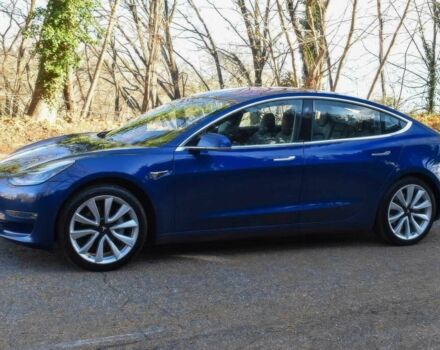 Синий Тесла Модель 3, объемом двигателя 0 л и пробегом 40 тыс. км за 8900 $, фото 2 на Automoto.ua