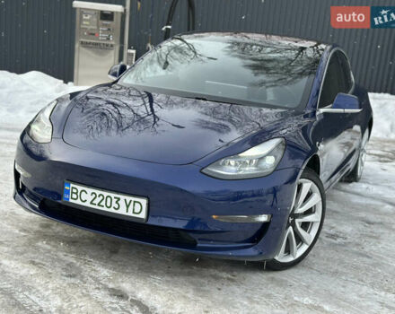 Синий Тесла Модель 3, объемом двигателя 0 л и пробегом 145 тыс. км за 14500 $, фото 4 на Automoto.ua