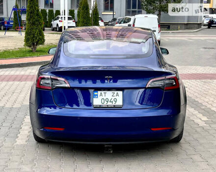 Синий Тесла Модель 3, объемом двигателя 0 л и пробегом 145 тыс. км за 20999 $, фото 4 на Automoto.ua