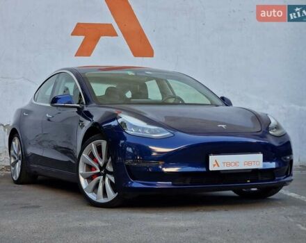 Синий Тесла Модель 3, объемом двигателя 0 л и пробегом 98 тыс. км за 19990 $, фото 9 на Automoto.ua