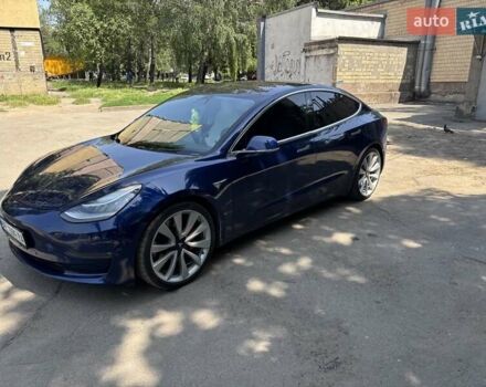Синий Тесла Модель 3, объемом двигателя 0 л и пробегом 125 тыс. км за 16500 $, фото 4 на Automoto.ua