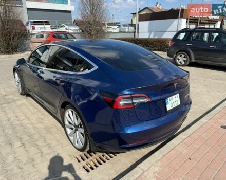 Синий Тесла Модель 3, объемом двигателя 0 л и пробегом 116 тыс. км за 17800 $, фото 5 на Automoto.ua