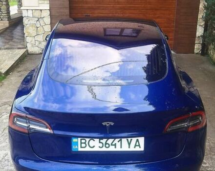 Синий Тесла Модель 3, объемом двигателя 0 л и пробегом 50 тыс. км за 21000 $, фото 5 на Automoto.ua
