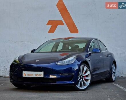 Синий Тесла Модель 3, объемом двигателя 0 л и пробегом 98 тыс. км за 18990 $, фото 14 на Automoto.ua