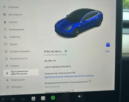 Синій Тесла Модель 3, об'ємом двигуна 0 л та пробігом 86 тис. км за 15900 $, фото 3 на Automoto.ua