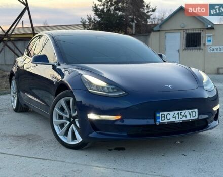 Синий Тесла Модель 3, объемом двигателя 0 л и пробегом 101 тыс. км за 18300 $, фото 2 на Automoto.ua